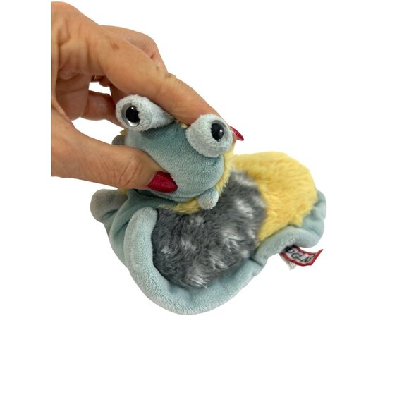 Laverne Slug Plush Toy Beanbag Blue Yellow Douglas Cuddle Toys 2+ 7” Unisex Kids - Picture 16 of 17